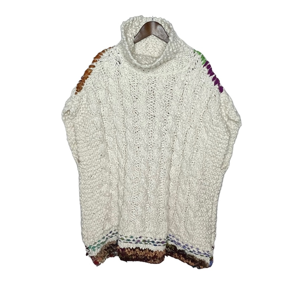 FINAL PRICE RARE FP x WeTheFree Care Sari Not Sari Organic Knit Sweater xs/s - Picture 6 of 16